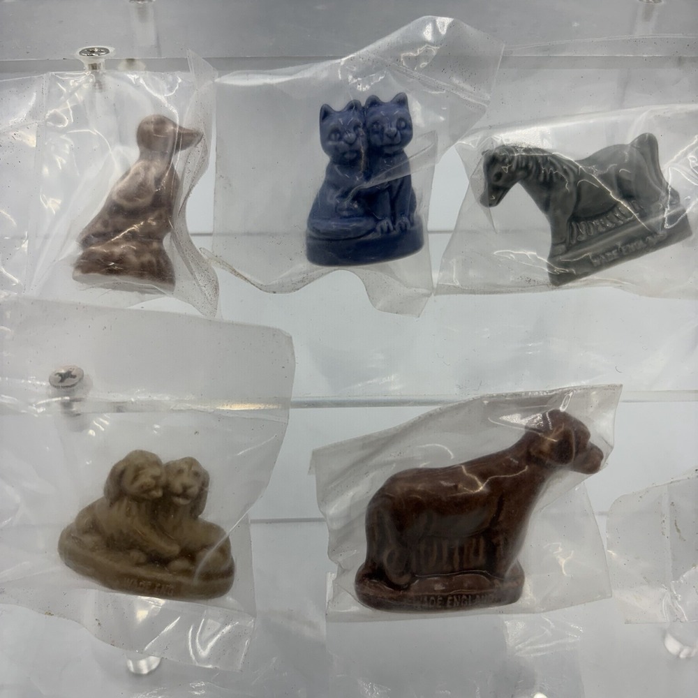 Wade Whimsies Red Rose Tea Pet Shop Series Complete + Extra 10 Pc -England New - Picture 2 of 6